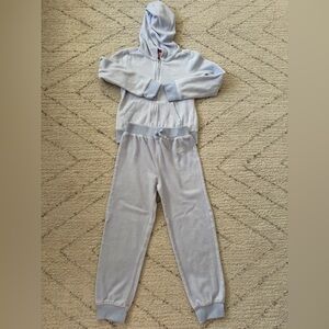 Juicy Couture Kids Light Blue Hoodie and jogger